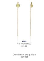 Orecchini Unoaerre Donna in Oro 415FFO90002003 - 415FFO90002003